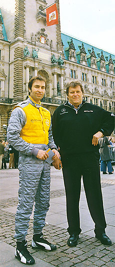 Heinz-Harald Frentzen und Norbert Haug