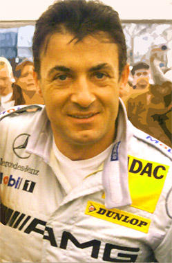 Selbst Jean Alesi, der andauernd unter Dampf zu stehen schien, hatte gut lachen.