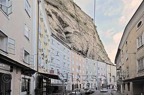 Built in the rock of the Salzburg monk mountain homes make me amazed  - Jrg Nitzsche Hamburg Germany