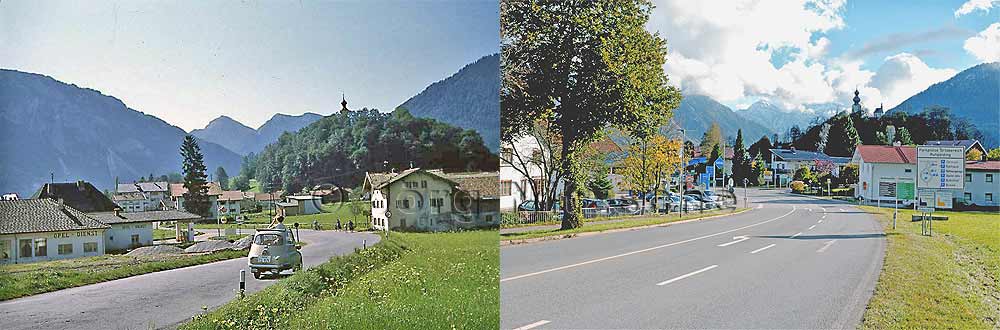 Ruhpolding - damals und heute - Jrg Nitzsche, Hamburg, Germany