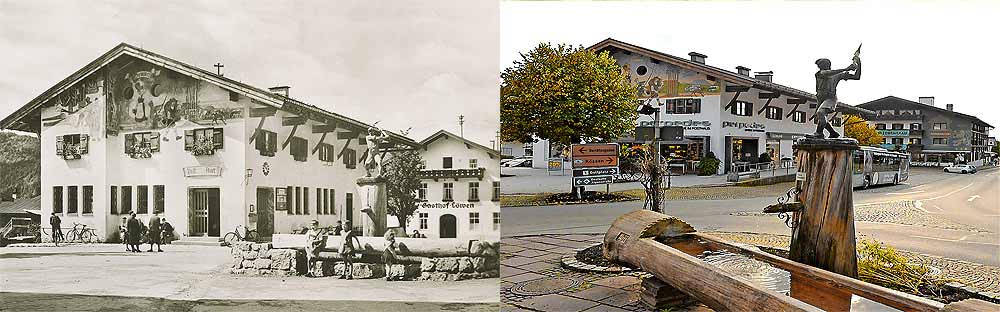 Reit im Winkl - then and now - Jrg Nitzsche Hamburg Germany