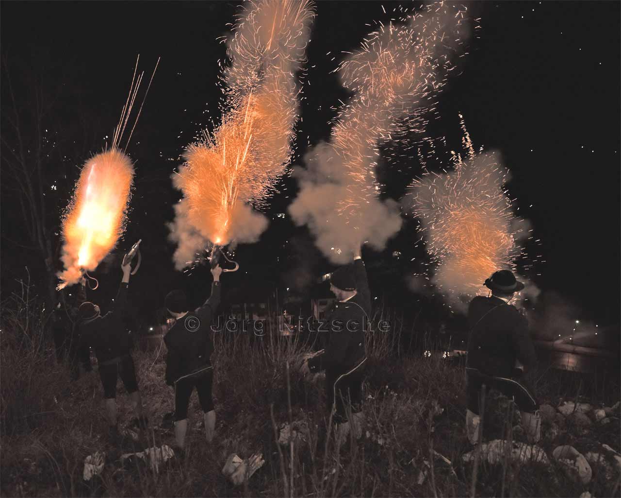 The Christmas Mass shooting on the Unterstein of Schnau - Jrg Nitzsche Hamburg Germany