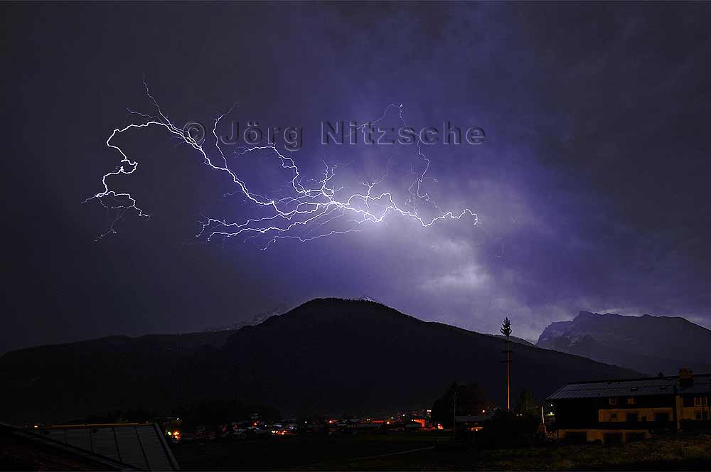 Gewitter ber Schnau und Watzmann - Berchtesgadener Alpen - Jrg Nitzsche, Hamburg, Germany